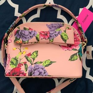 NWT Betsey Johnson flower shoulder bag